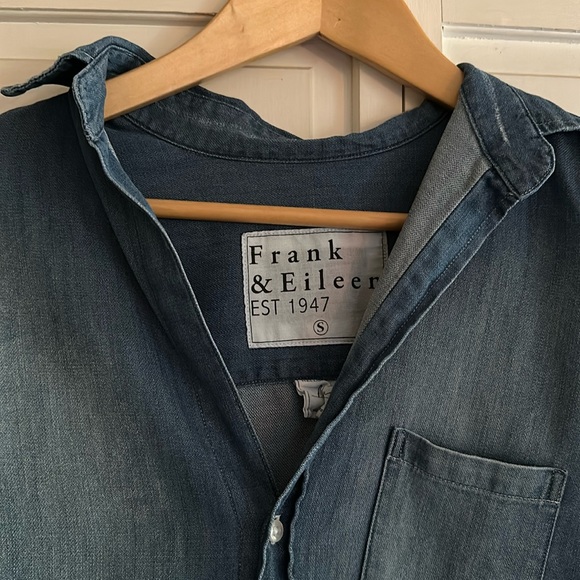 Frank and Aileen classic Mary denim dress vintage wash size small NWOT - Picture 3 of 8